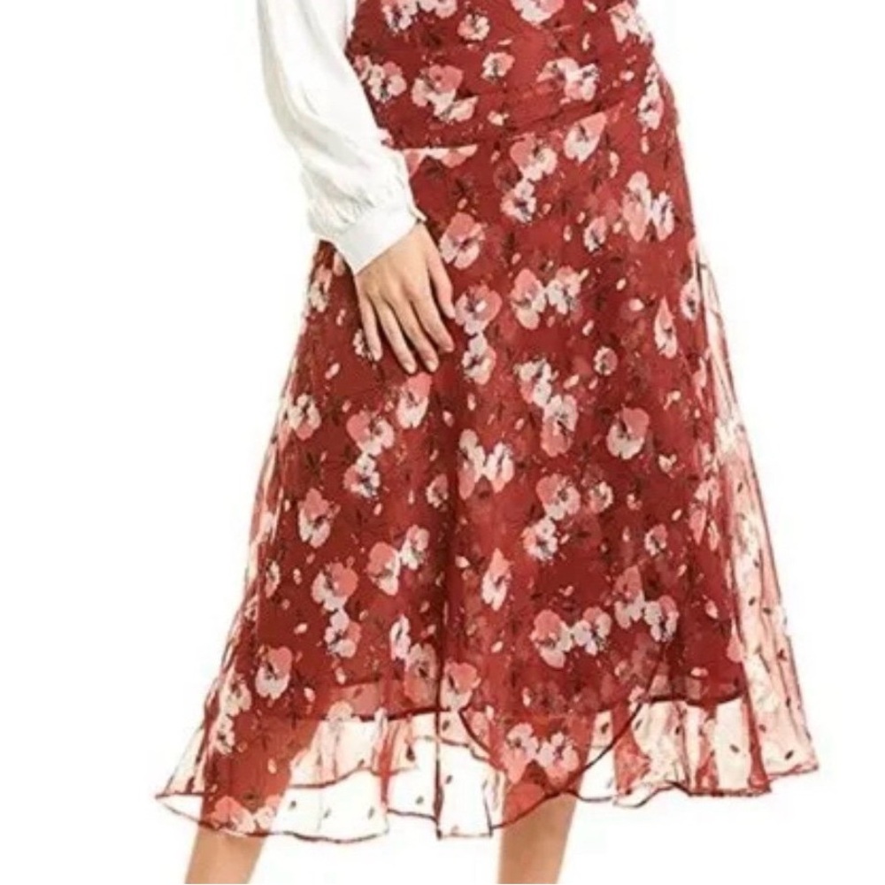 WALTER BAKER KINGSTON SKIRT BERRY HIBISCUS